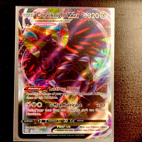 Games | Corviknight Vmax Full Art | Poshmark